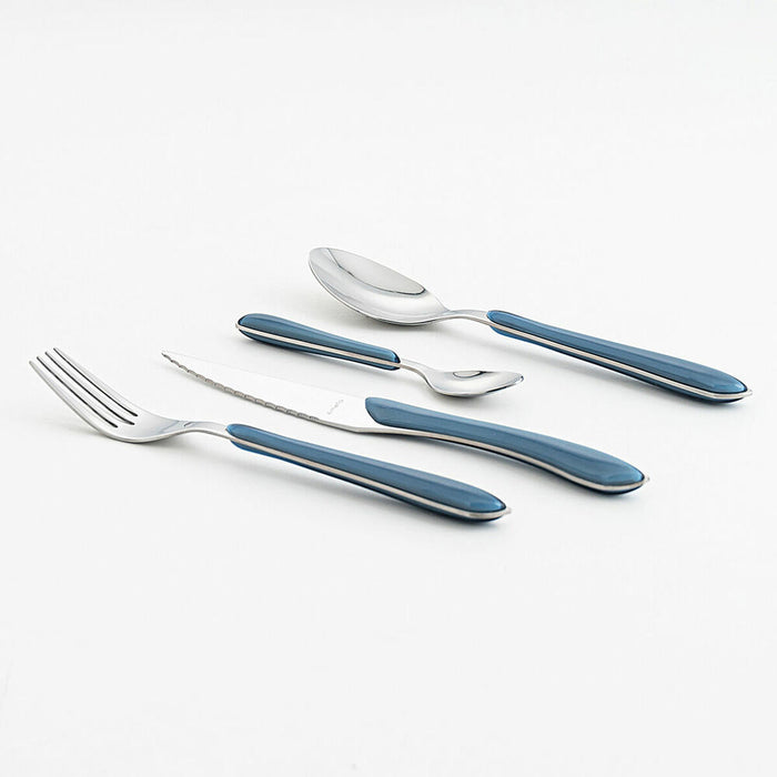 Cutlery Amefa Eclat Navy Blue Metal (24pcs)