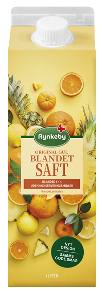 Rynkeby Yellow Mixed Juice 1000ml