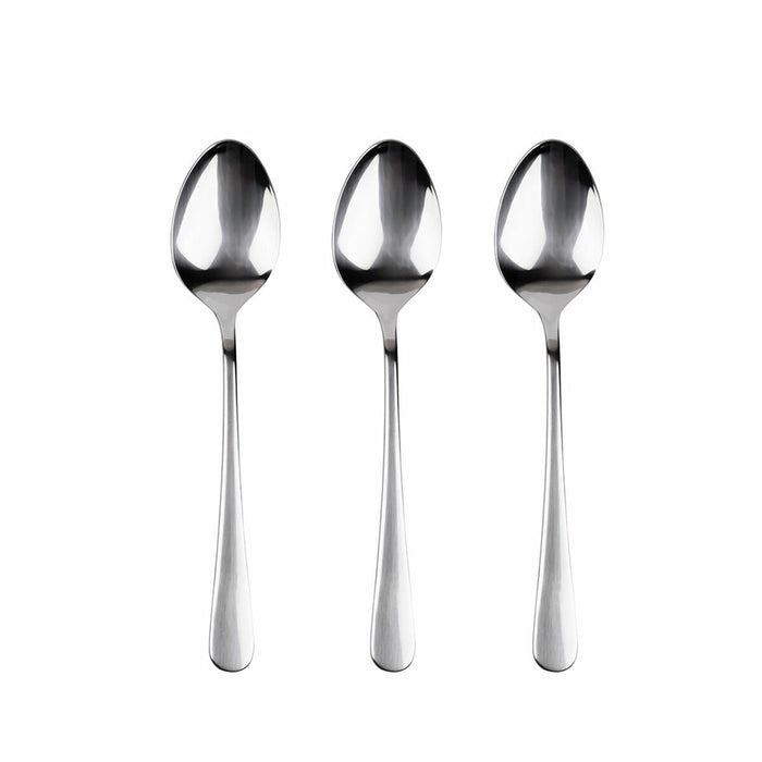 Set of spoons San Ignacio Nature SG7767 Shine Stainless steel 3 units
