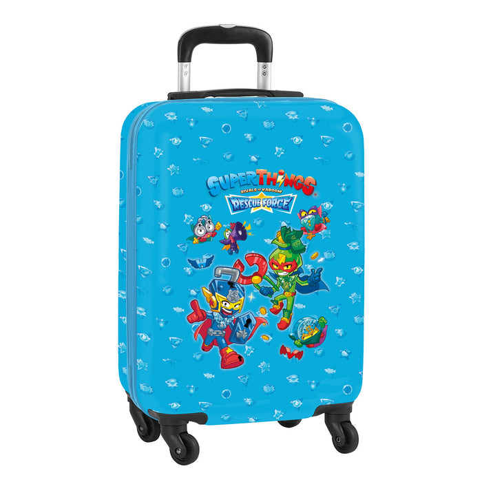 Cabin suitcase SuperThings Rescue Force 34.5 x 55 x 20 cm Blue 20''