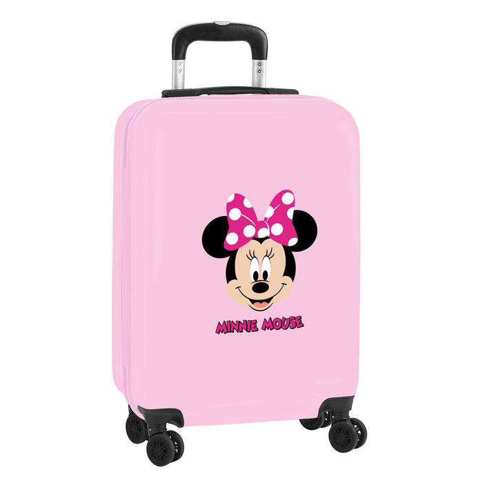 Hand luggage Minnie Mouse My Time Pink 20'' 34.5 x 55 x 20 cm