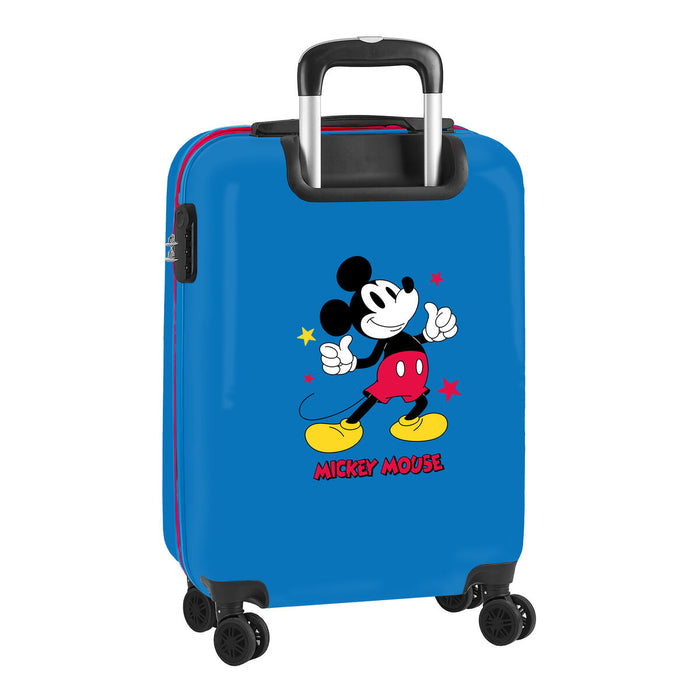 Hand luggage Mickey Mouse Only One Navy blue 20'' 34.5 x 55 x 20 cm
