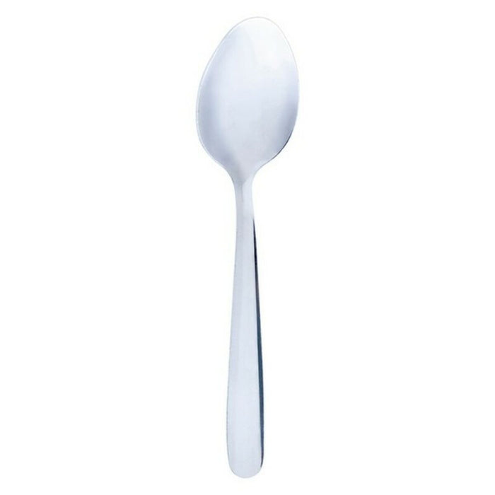 Dessert spoon Quid Universal Metal Stainless steel 18.5 cm 12 units