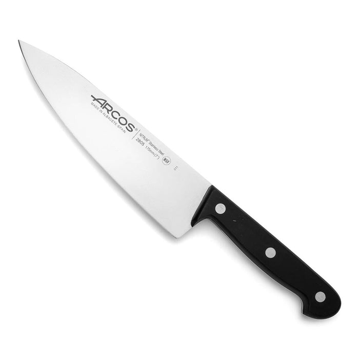 Kitchen knife Arcos Universal 17.5 cm Black Stainless steel Polyoxymethylene