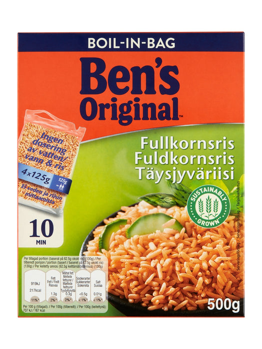 Ben's whole grain rice 500g