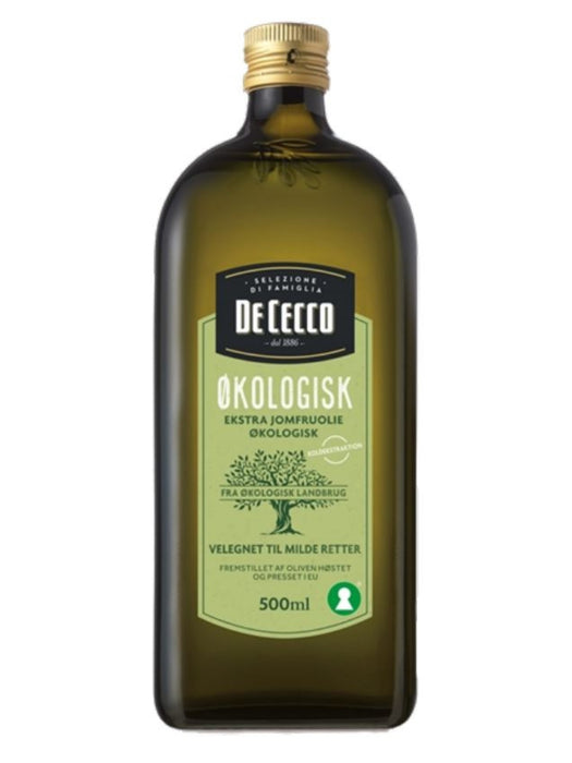 De Cecco Extra Virgin Olivolja (ekologisk) 500ml