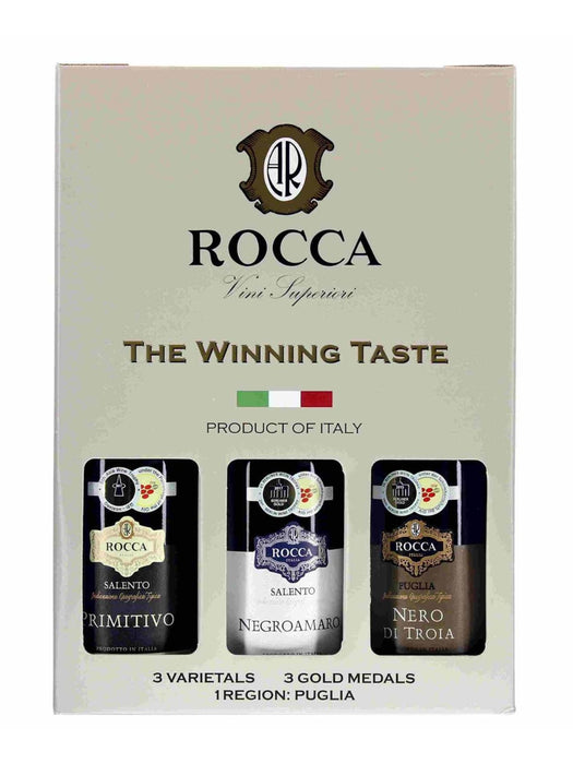 Rocca The Winning Taste Gift box 3x750ml