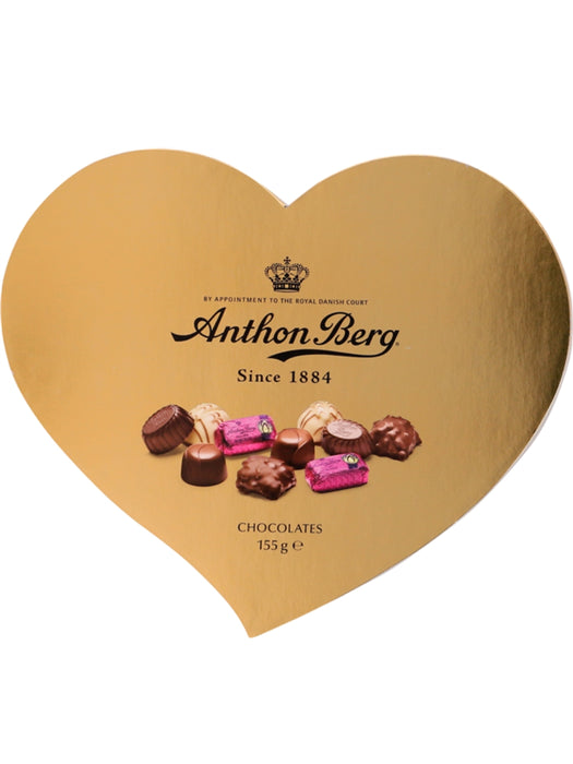 Anthon Berg Heart Gold Box 155g