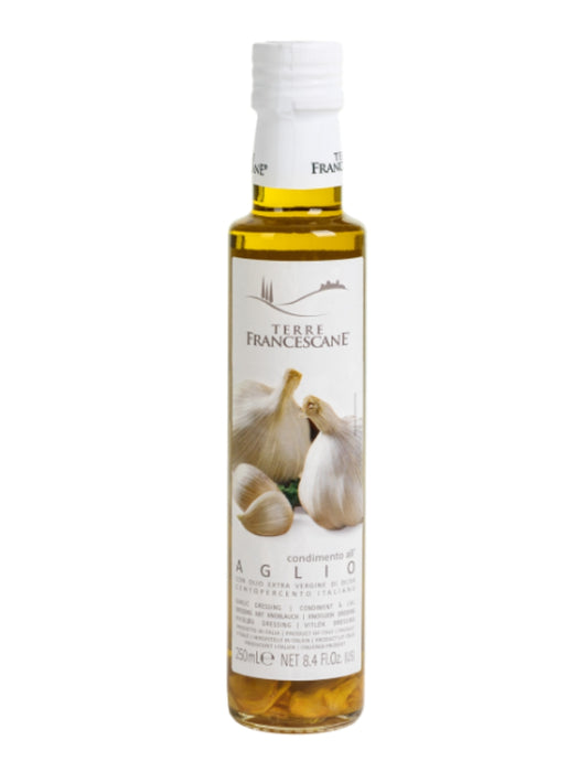 Terre Francescane Olive oil w/ Garlic 250ml
