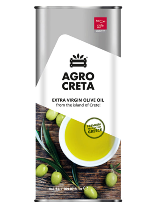 AGROCRETA Tin Extra Virgin Olive Oil 5000ml
