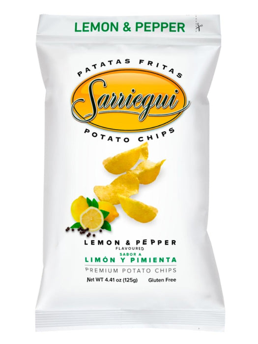 Sarriegui Chips m/ Citron &amp; Peppar 125g