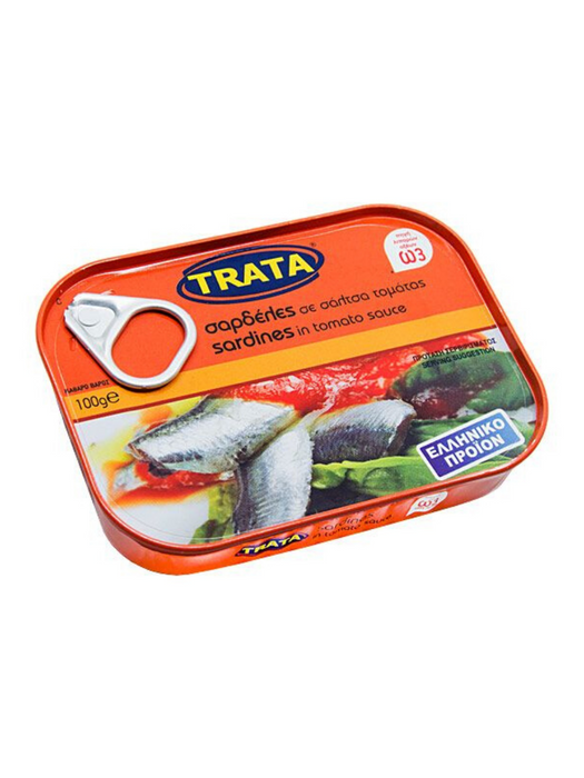 TRATA Sardiner med tomat 100g