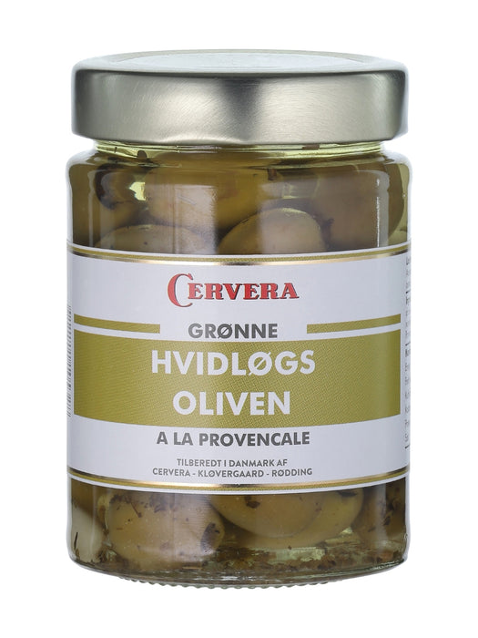 Green Garlic Olives w/ Stone 260g