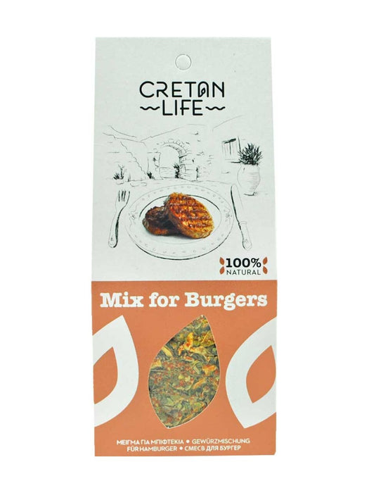 Cretan Life Burger Mix 50g