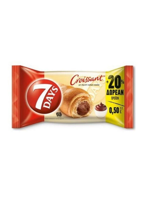 7DAYS Croissant m/ Kakao creme 70g