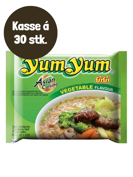 YUMYUM Nudlar m/ Vegetarisk smak 30x60g