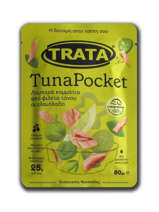 TRATA Tuna Pocket w/ Olive Oil 80g