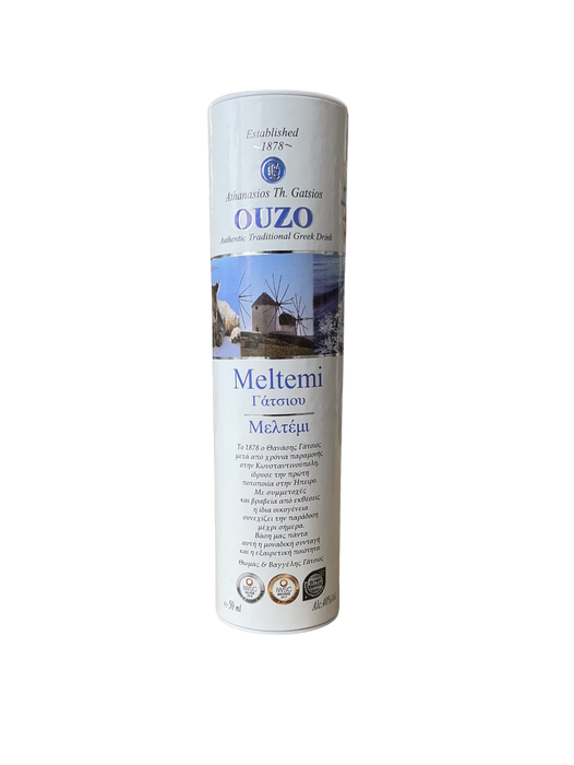 Ouzo Meltemi 50ml Gift tube